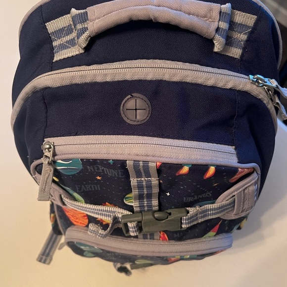 Pottery Barn Navy Solar System Large Backpack, Lunchbox, Pouch, & Bottle Bundle - Picture 10 of 16